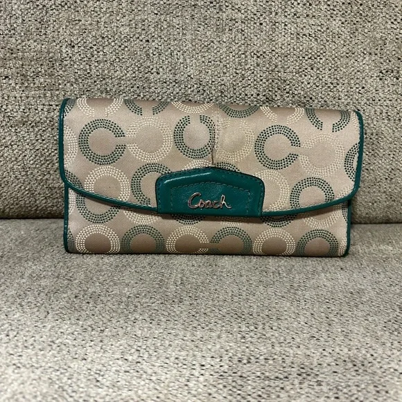 Coach dotted op art wallet - Picture 1 of 5